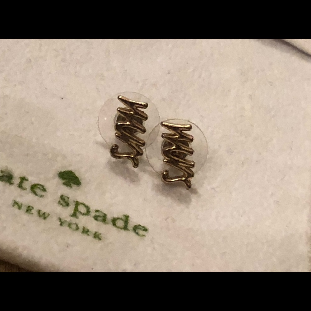 Kate Spade Mrs earrings